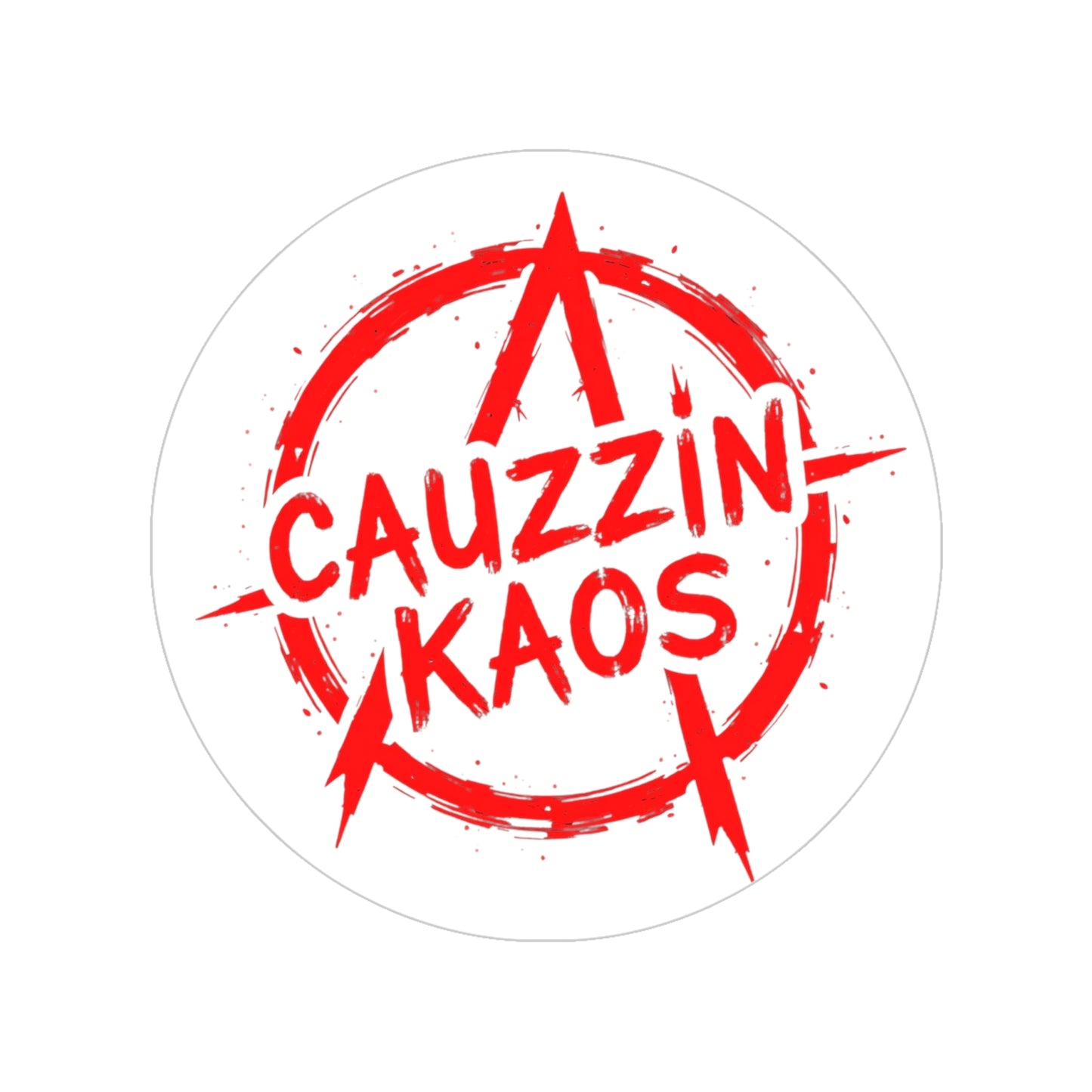CAUZZIN KAOS stiCKers