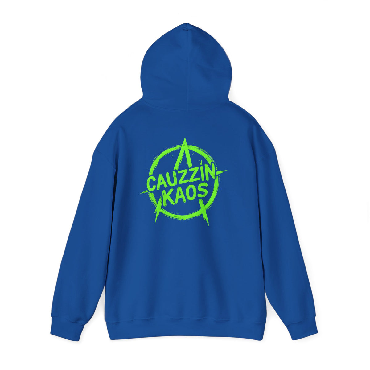 BUILT WILD AS HELL - CAUZZIN KAOS Neon Green Hoodie