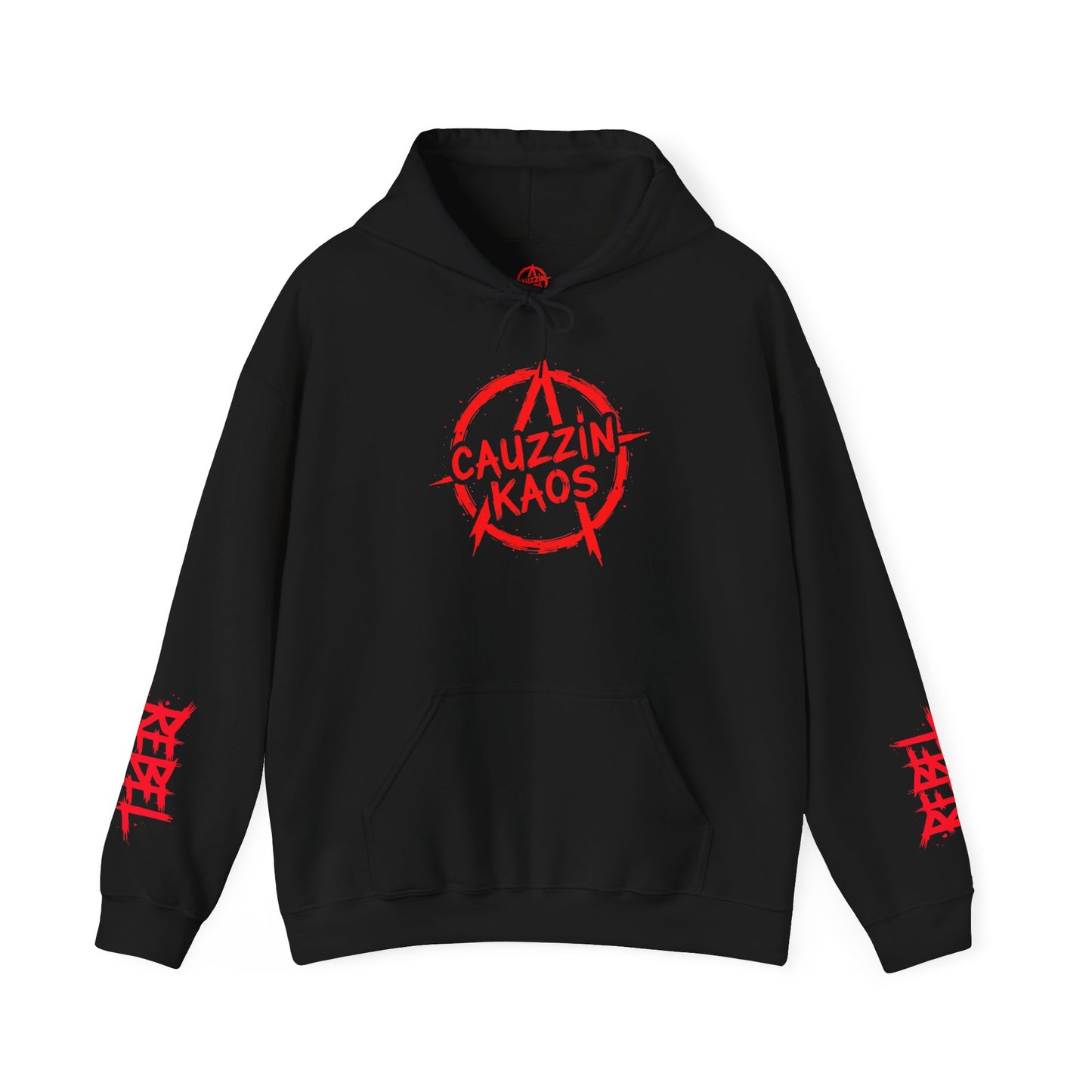 Hooded Sweatshirt - ANARCY CAUZZIN KAOS Design