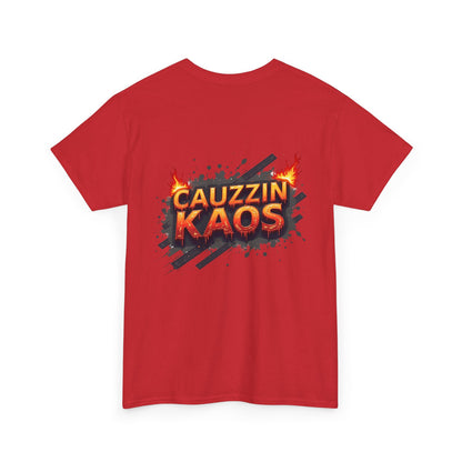 Unisex Tee CAUZZIN KAOS Cotton T-Shirt