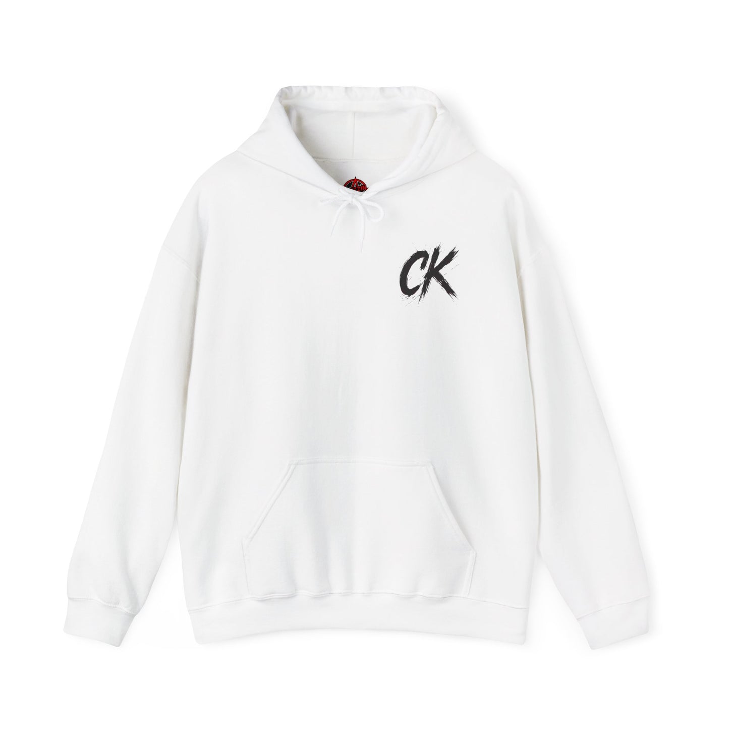 CAUZZIN KAOS Brush Logo Hoodie — Streetwear Graphic Sweatshirt