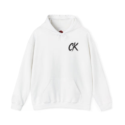 CAUZZIN KAOS Brush Logo Hoodie — Streetwear Graphic Sweatshirt