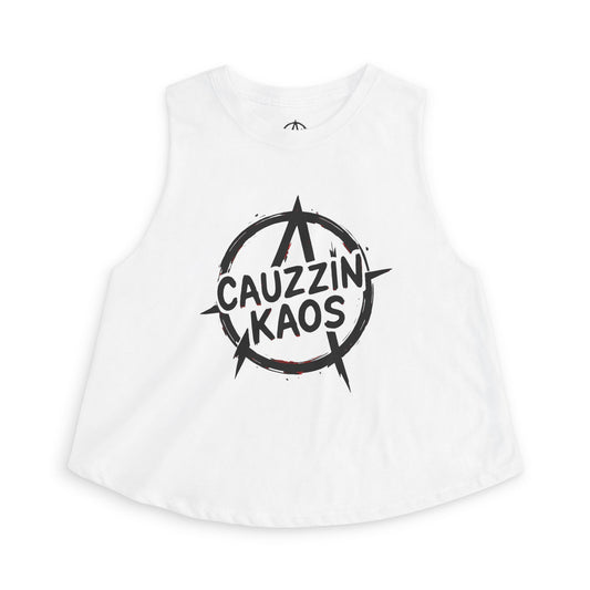 Anarchy Graphic Crop Top — Women's Punk Riot Tee