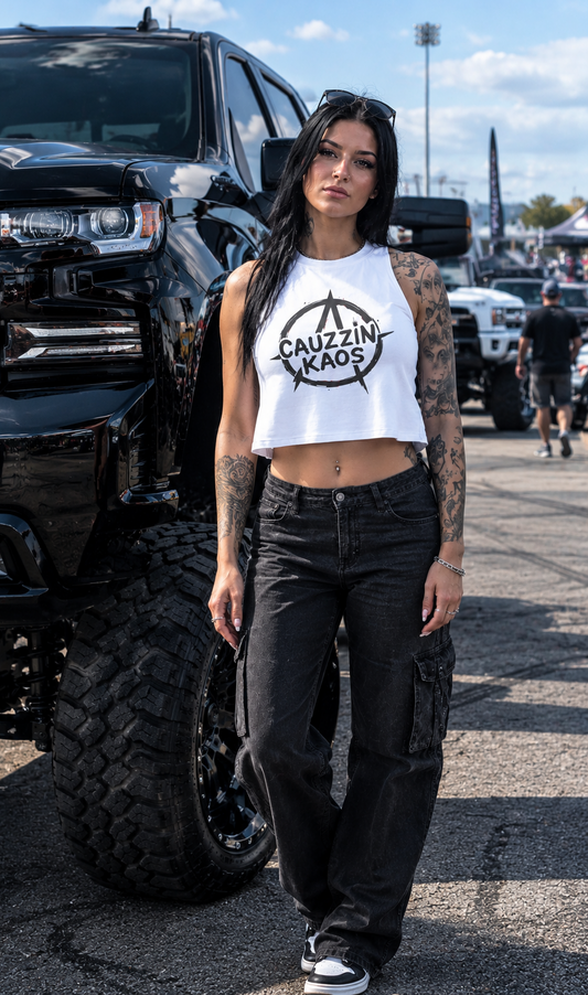 Cauzzin Kaos Anarchy Crop Top