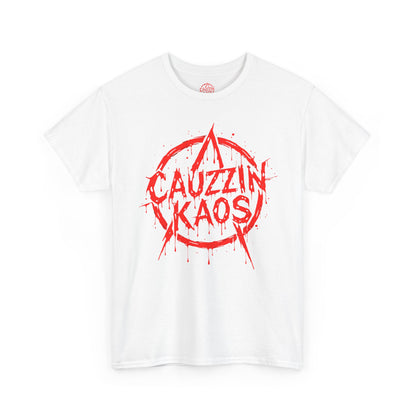 FREE PEOPLE CAUZZIN KAOS - Red Star Punk Tee