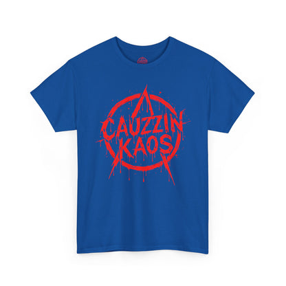 FREE PEOPLE CAUZZIN KAOS - Red Star Punk Tee