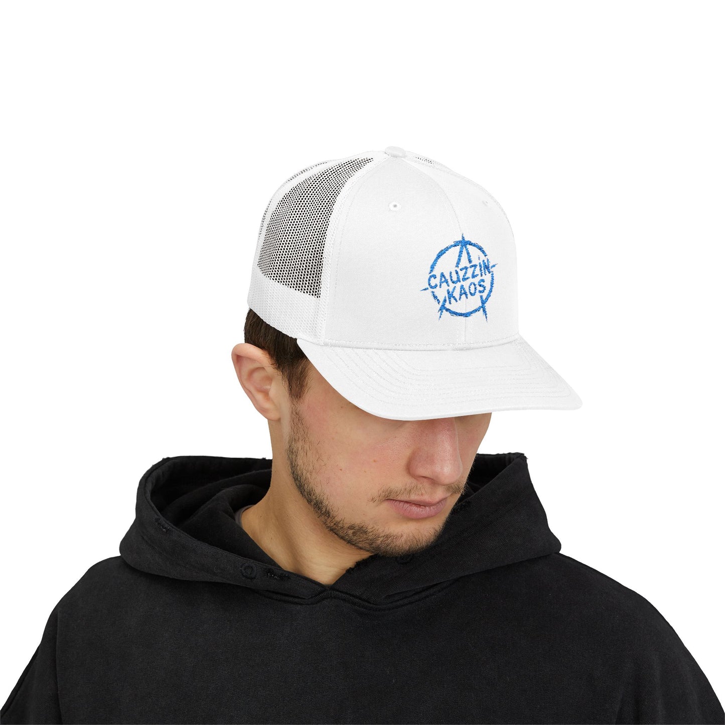 REDLINE REBEL - CAUZZIN KAOS Embroidered Trucker Cap