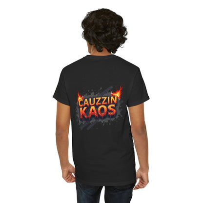 Unisex Tee CAUZZIN KAOS Cotton T-Shirt