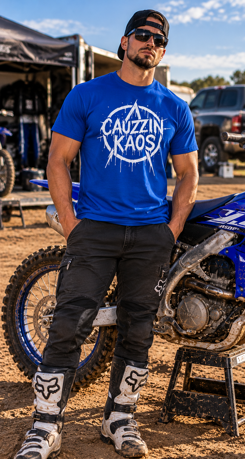 RAISED ON BAD DECISIONS - CAUZZIN KAOS Drip Tee
